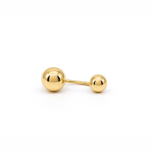 14K Yellow Gold Fashion Piercing Balls / 6-147901K