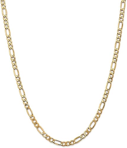 10K Yellow Gold Figaro Link Chain / Size: 5mm 24" / Weight: 15.2gr / CSCH0FG5-24