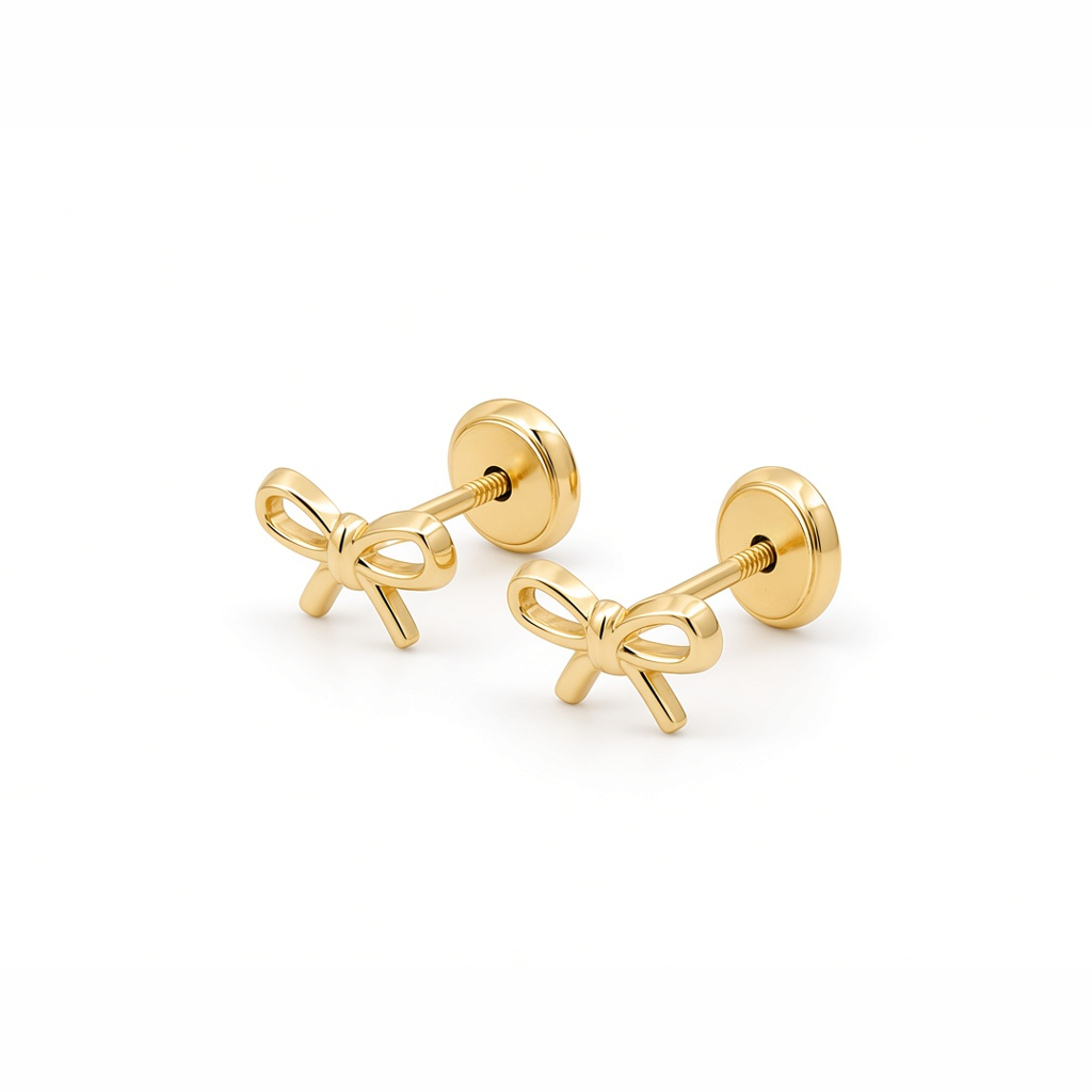 14K Yellow Gold Fashion Stud Earrings / 6-553401P5