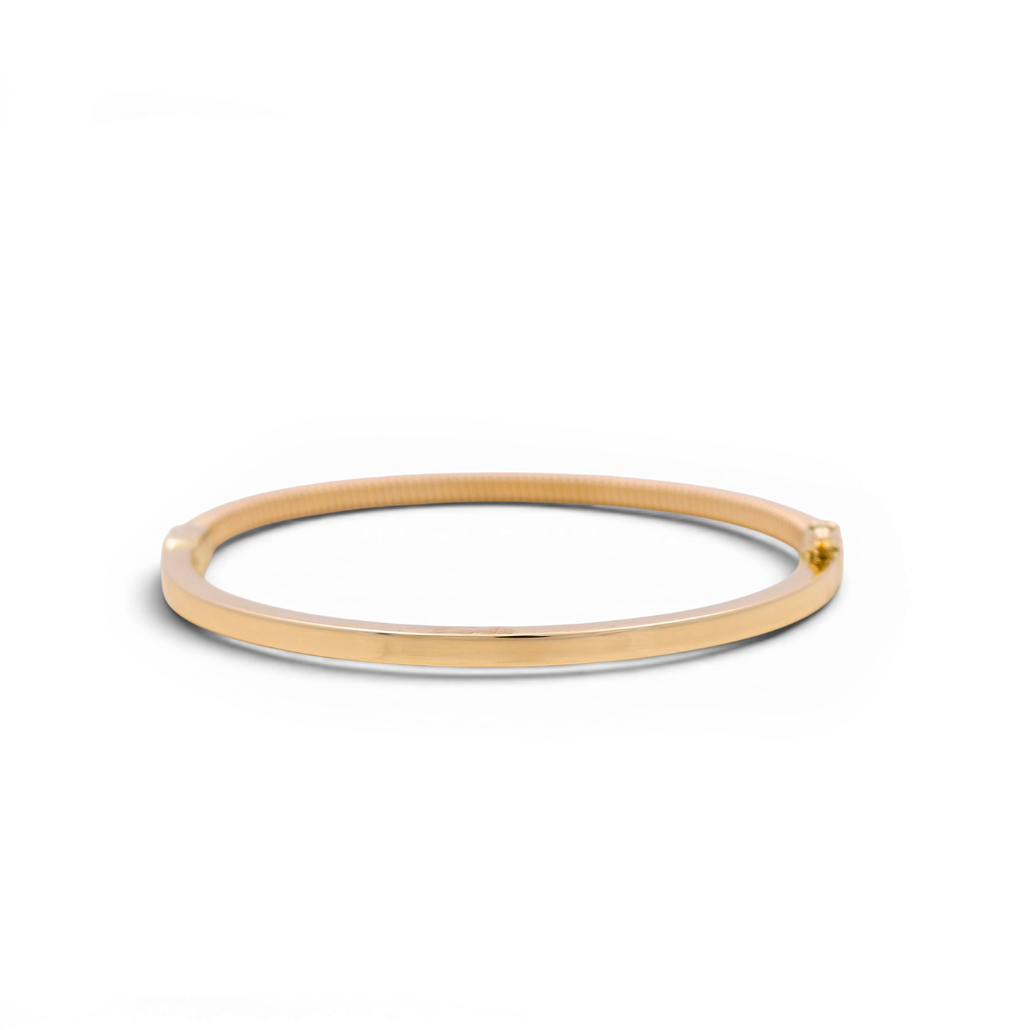 14K Yellow Gold Fashion Women's Bangle / Weight: 10.5 GR