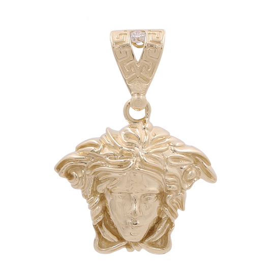 14K Yellow Gold VS Face Pendant / Weight: 4.0 GR / COPD4VS