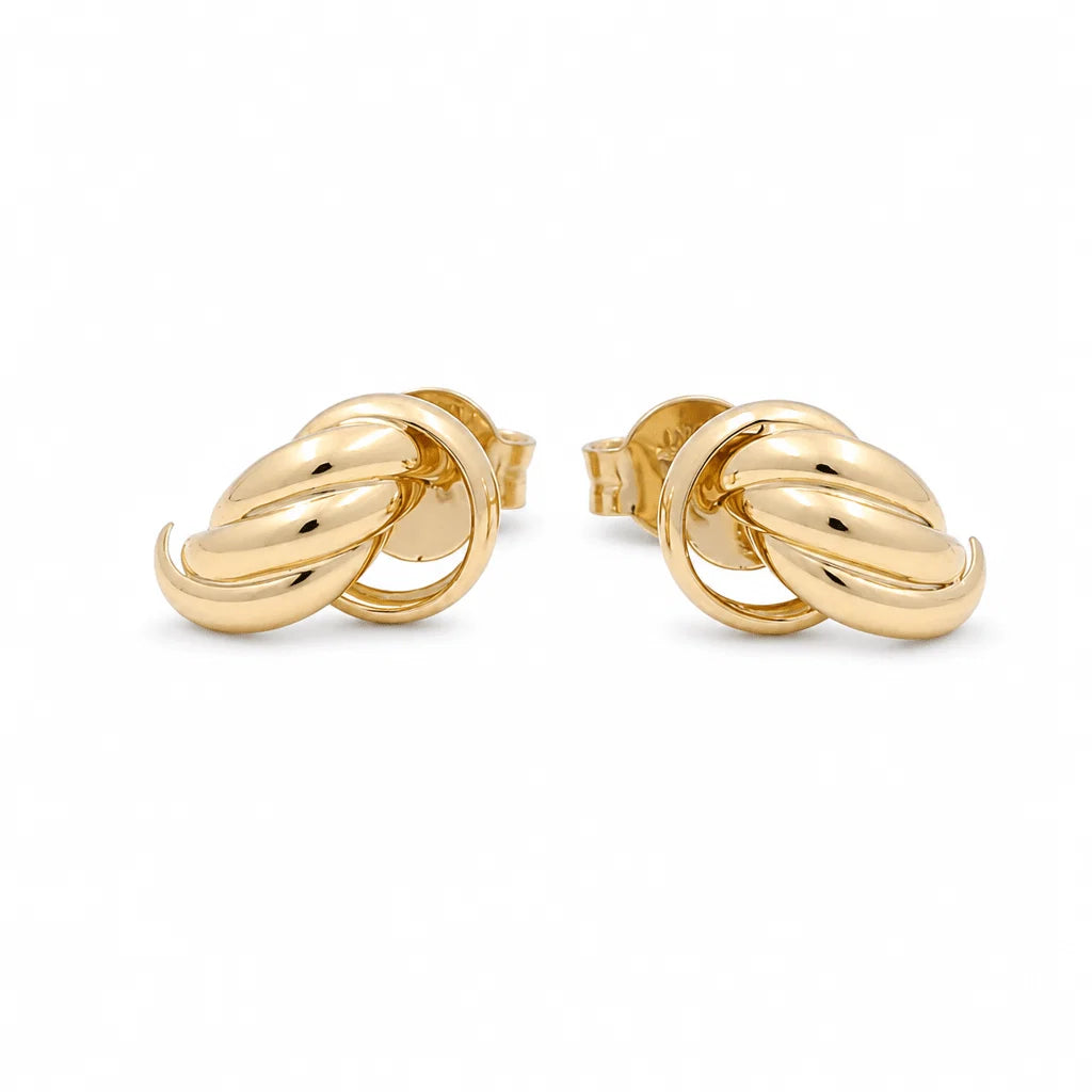 10K Yellow Gold Fashion Earrings / Weight: 1.3 GR / ORC196