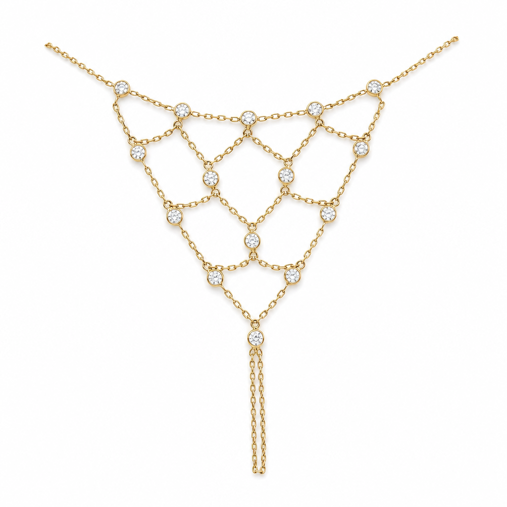14K Yellow Gold Fashion Women's Clon Bracelet with Cz / Size: 7.5'' / Weight: 4.6 GR / LLBWB4CLN