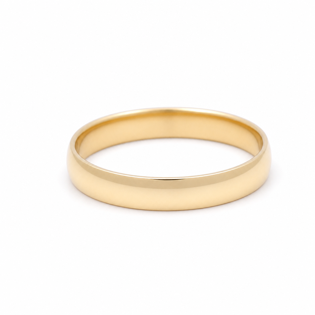 14K Yellow Gold Wedding Band / Size: 8.75 / 3MM / Weight: 2.6 GR / WBEEMWB4PL