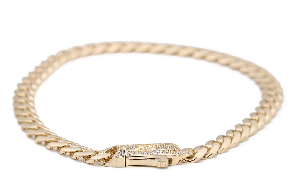 14K Yellow Gold Monaco Bracelet