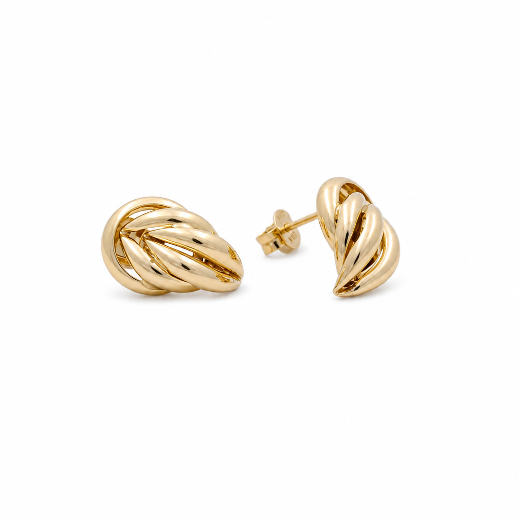 10K Yellow Gold Fashion Earrings / Weight: 2.3 GR / ORC106