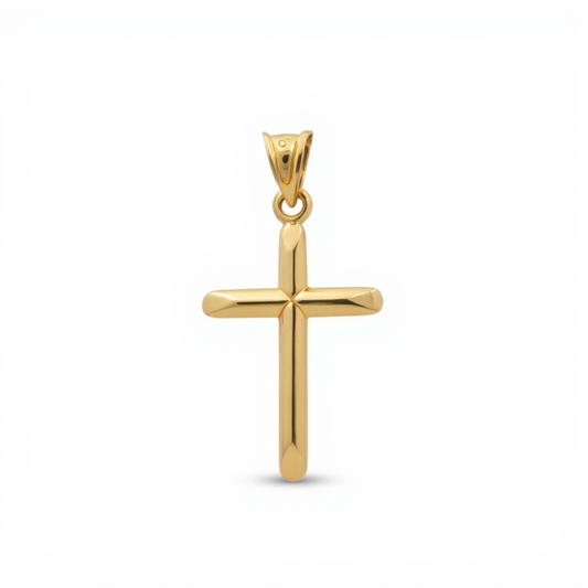 10K Yellow Gold Cross Pendant / Weight: 0.5 GR / CQPD0CS-3