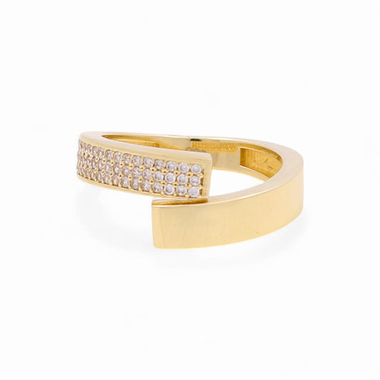 14k Fashion Women's Ring with Cz / Weight: 3.6 GR /  COWR4FS-38