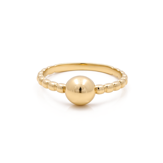 10K Yellow Gold Fashion Women's Ring / Size:7.5 / Weight: 1.6 GR / DQWR0FS-58