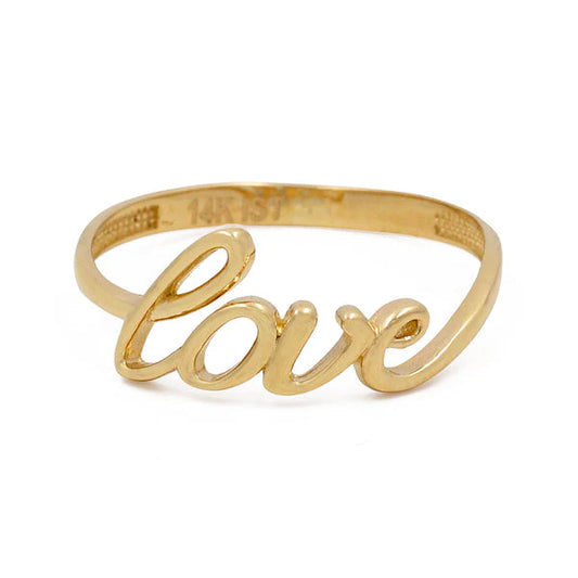 14k Love Women's Ring / Weight: 1.3 GR / COWR4LV-1