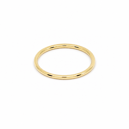 10K Yellow Gold Fashion Women's Ring / Size: 6.5 / Weight: 1 GR / DQWR0FS-116
