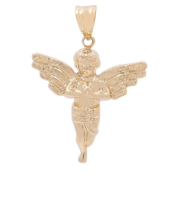 14K Yellow Gold Angel Pendant / Weight: 2.4 GR / DOPD4AG