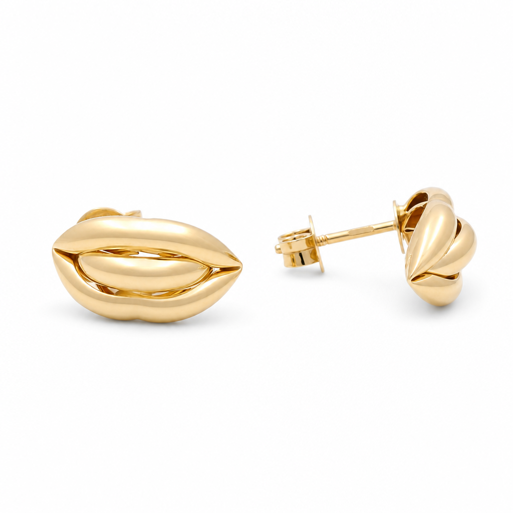 10K Yellow Gold Fashion  Earrings / Weight: 2 GR / ORC140