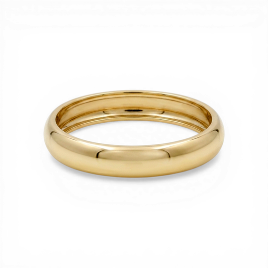 10K Yellow Gold Men’s Wedding Band / Size: 12 / Weight: 2.7 GR / CLBMWB0BS-4