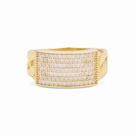 14k Fashion Women's Ring with Cz / Weight 4.1 GR / COWR4FS-2