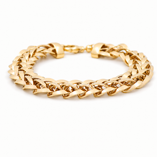 14K Yellow Gold Women's Bracelet Italian Link / Size: 7.50" / Weight: 14.9 GR