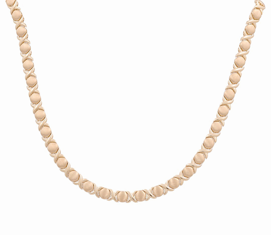 14K Yellow Gold Fashion Women's Necklace