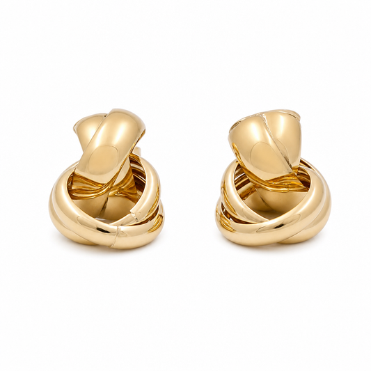 10K Yellow Gold Fashion Earrings / Weight: 3 GR / ORC261