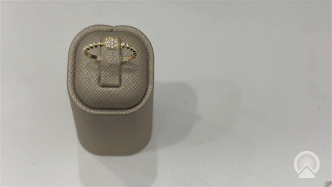 10K Yellow Gold Fashion Women's Rings / Size:6.5 / Weight:1.1GR / DQWR0FS-91