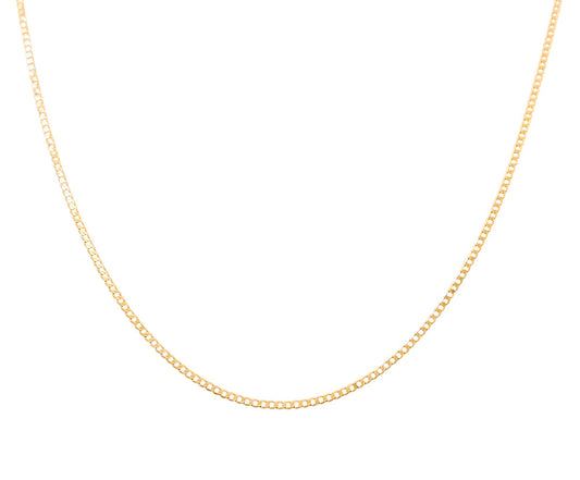 14k Curb chain with Name