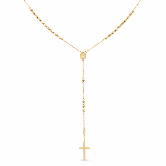 10K Yellow Gold Rosary  / Size: 21'' / Weight: 10.4 GR / VMNK0RS-1
