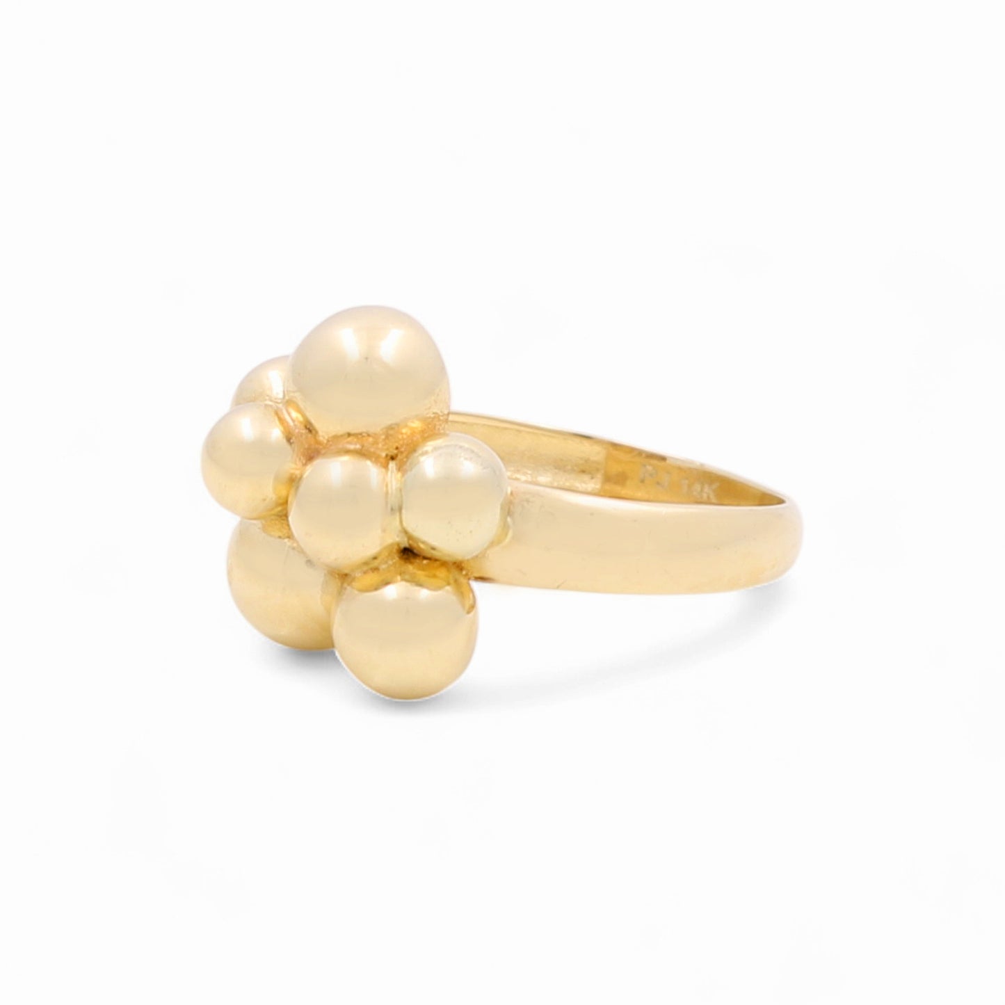 14K Yellow Gold Fashion Women's Ring / Size: 7.5 / Weight: 3 GR