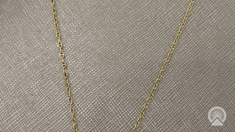 10K Yellow Gold Marine Chain  / Size: 1mm-18'' / Weight: 2.2gr / CSCH0MR1-18''