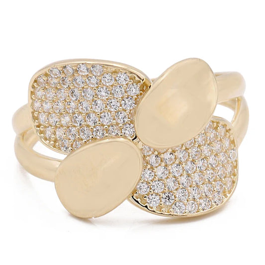 14k Fashion Women Ring with Cz / Weight 3.2 GR / COWR4FS-86